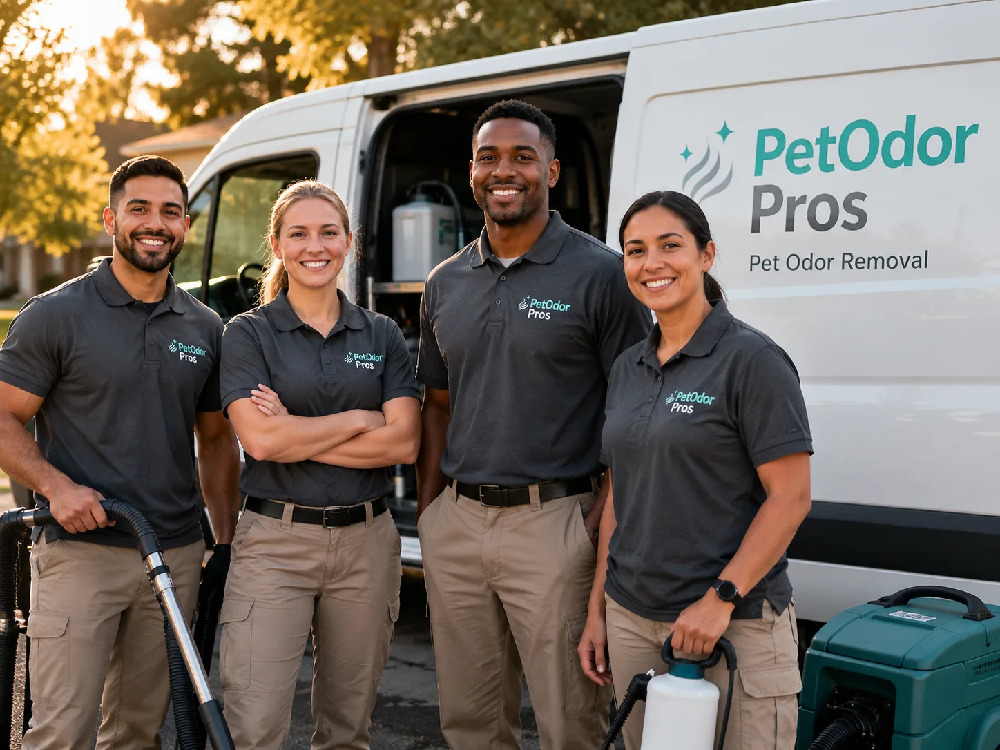 Pet Odor Removal team serving Transfer, PA